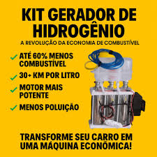 Kit Hidrogênio Econômico Economize Até 80% De Combustível!